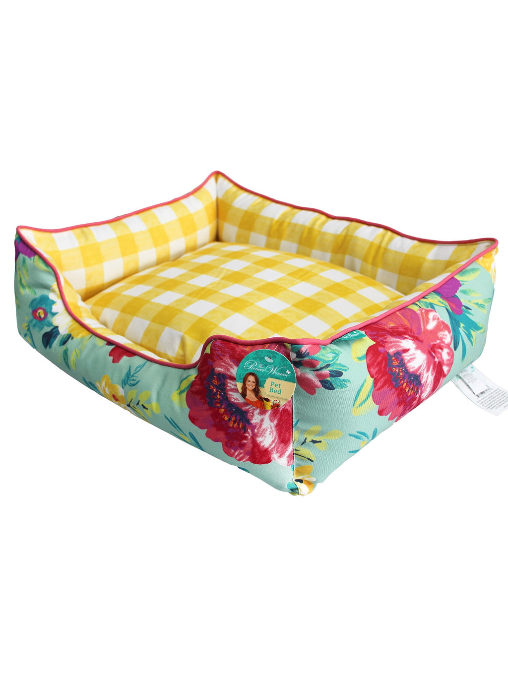 The Pioneer Woman Pet Bed, Sweet Rose Large 34" x 24"