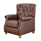 Pioneer Woman Harper Leather Recliner with Whiskey Upholstery