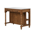 The Pioneer Woman Harper Kitchen Island with Drawers, Homestead Brown