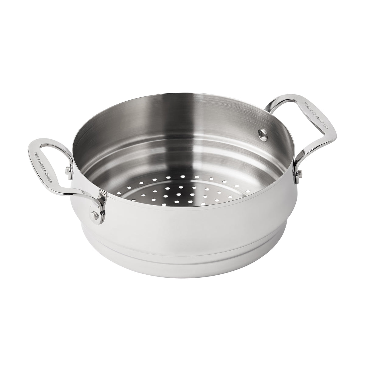 The Pioneer Woman Harlow 15-Piece Cookware Set, Ceramic Non-Stick Pots and Pans Set,  Denim Blue