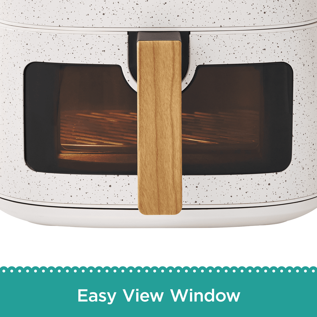 The Pioneer Woman 5.8 Qt Air Fryer, Linen Speckle - Energy Efficient