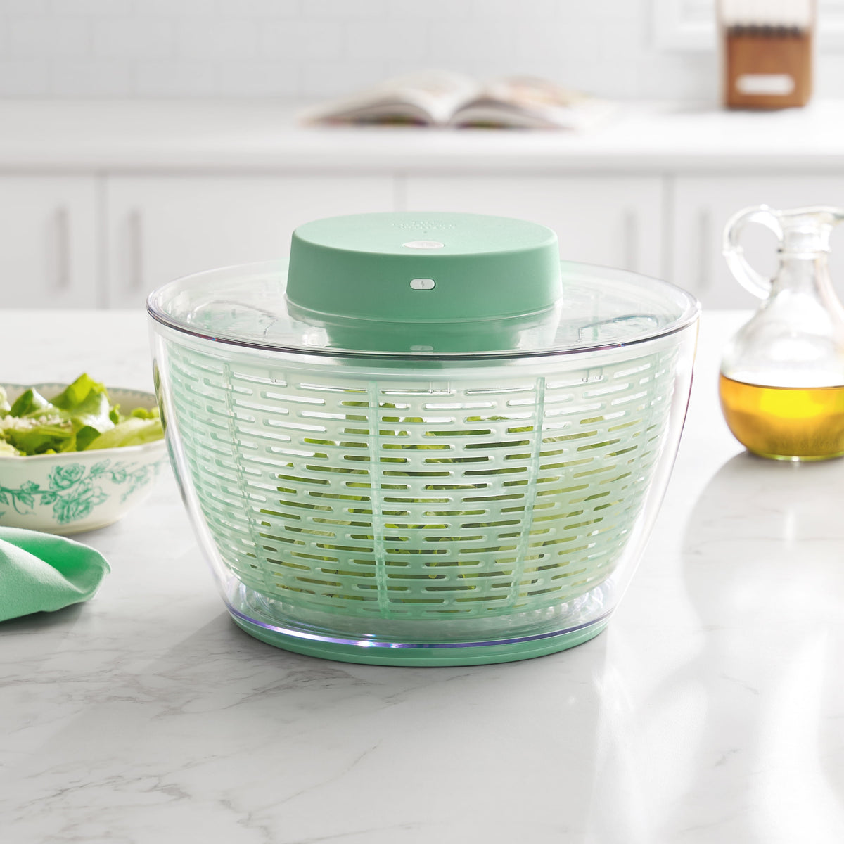 The Pioneer Woman 4.5-Quart Electric Salad Spinner