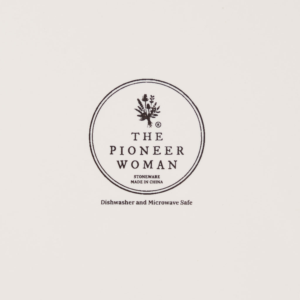 The Pioneer Woman Agatha Stoneware Appetizer Plate, Blue, Set of 6