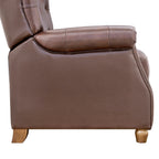 Pioneer Woman Harper Leather Recliner with Whiskey Upholstery