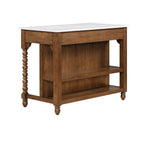 The Pioneer Woman Harper Kitchen Island with Drawers, Homestead Brown