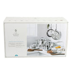 The Pioneer Woman 14-Piece Stainless Steel Cookware Set, Cooking Pots and Pans Set with Kitchen Utensils
