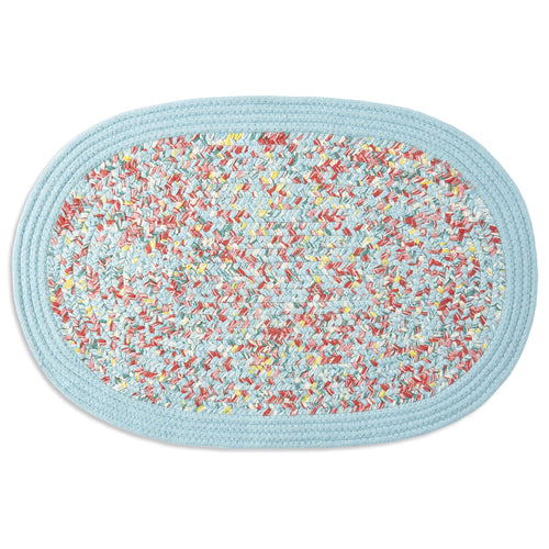 (3 pack) The Pioneer Woman Rustic Vintage Floral Geometric Kitchen Mat, Multicolor, 20"W x 30"L