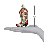 Old World Christmas Cowboy Pioneer Collection Glass Blown Ornaments for Christmas Tree Cowgirl