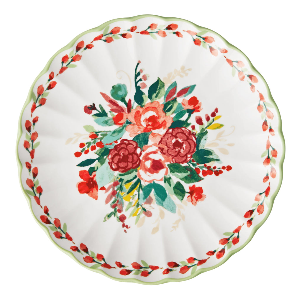 The Pioneer Woman Painted Meadow 12-Piece Ceramic Dinnerware Set
