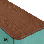 The Pioneer Woman 4-Drawer Dresser Made With Solid Wood Frame, Teal