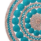 The Pioneer Woman Braided Floral Round Rug, 48"