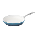The Pioneer Woman Harlow 15-Piece Cookware Set, Ceramic Non-Stick Pots and Pans Set,  Denim Blue