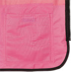 Pioneer Women's Custom Fit Hi-Vis Mesh Back Safety Vest  - Color:  Pink  - Size: XL