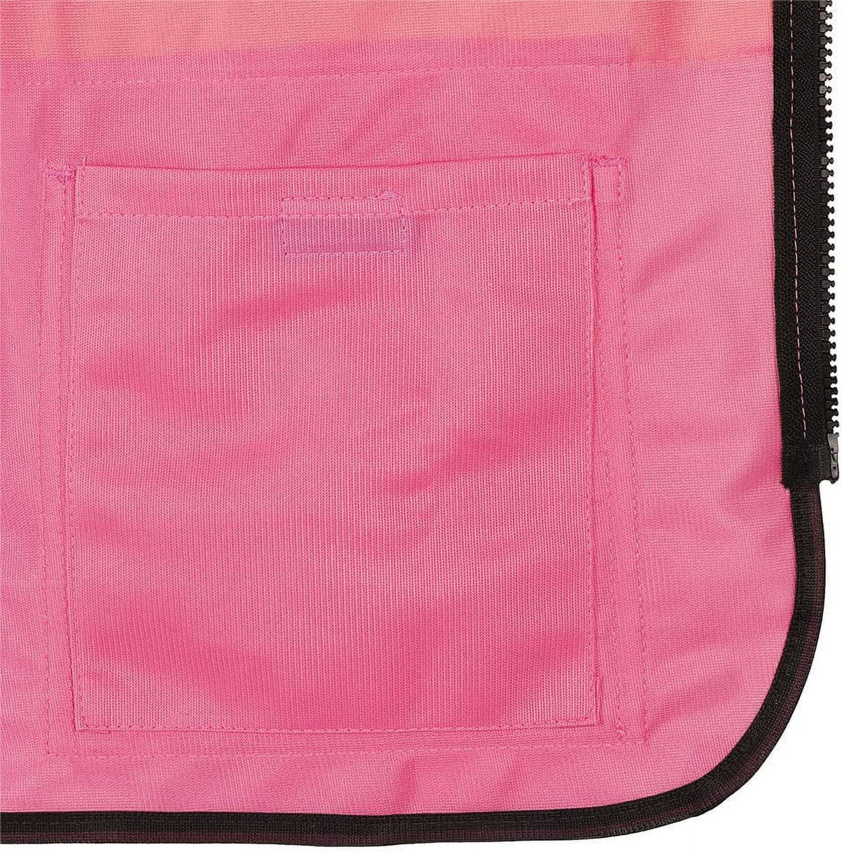 Pioneer Women's Custom Fit Hi-Vis Mesh Back Safety Vest  - Color:  Pink  - Size: XL