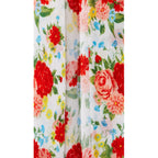 Cottage Bloom Sweet Rose Double Fold Cotton Quilt Binding Ribbon, 7/8" x 25 Yards