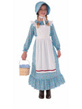 Cottage Bloom Child Girl Costume - Prairie Style Historical Dress