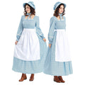 Cottage Bloom Colonial Dress Women's Prairie Dress Floral Pilgrim Dress Civil War Dress - Prairie Style Historical Dress
