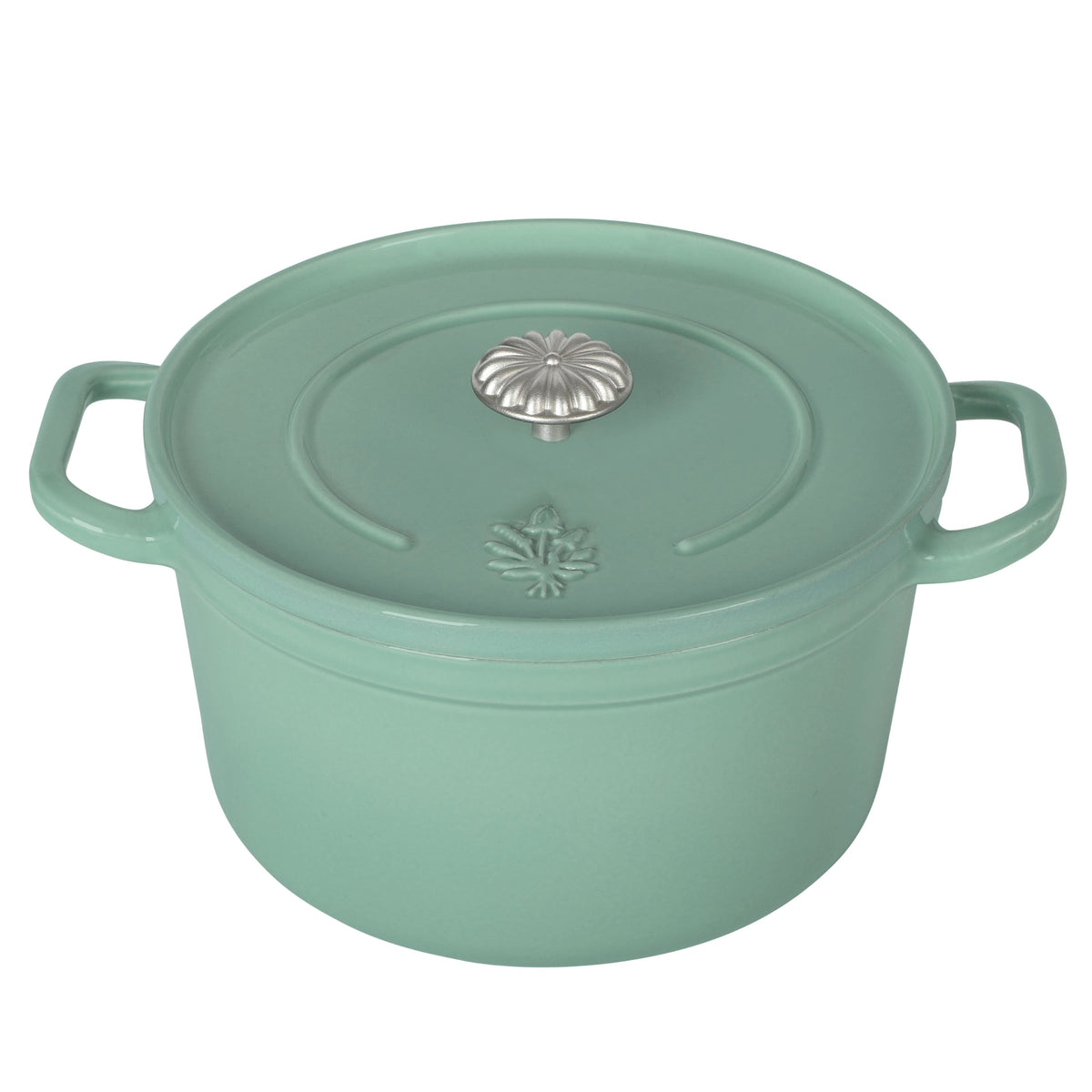 The Pioneer Woman 5-Quart Enamel Cast Iron Dutch Oven with Lid, Dark Green