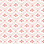 The Pioneer Woman Coral Tonal Scallop Peel And Stick Vinyl Wallpaper, 215-in by 20.5-in, 30.75 sq. ft.