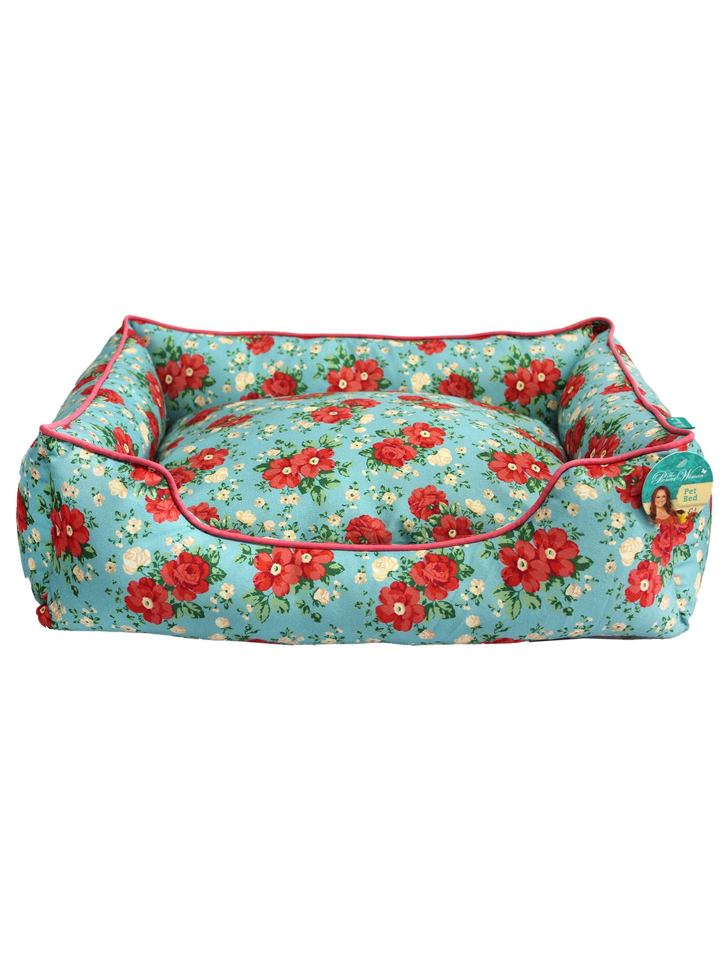 The Pioneer Woman Pet Bed, Vintage Floral Small 20" x 17"