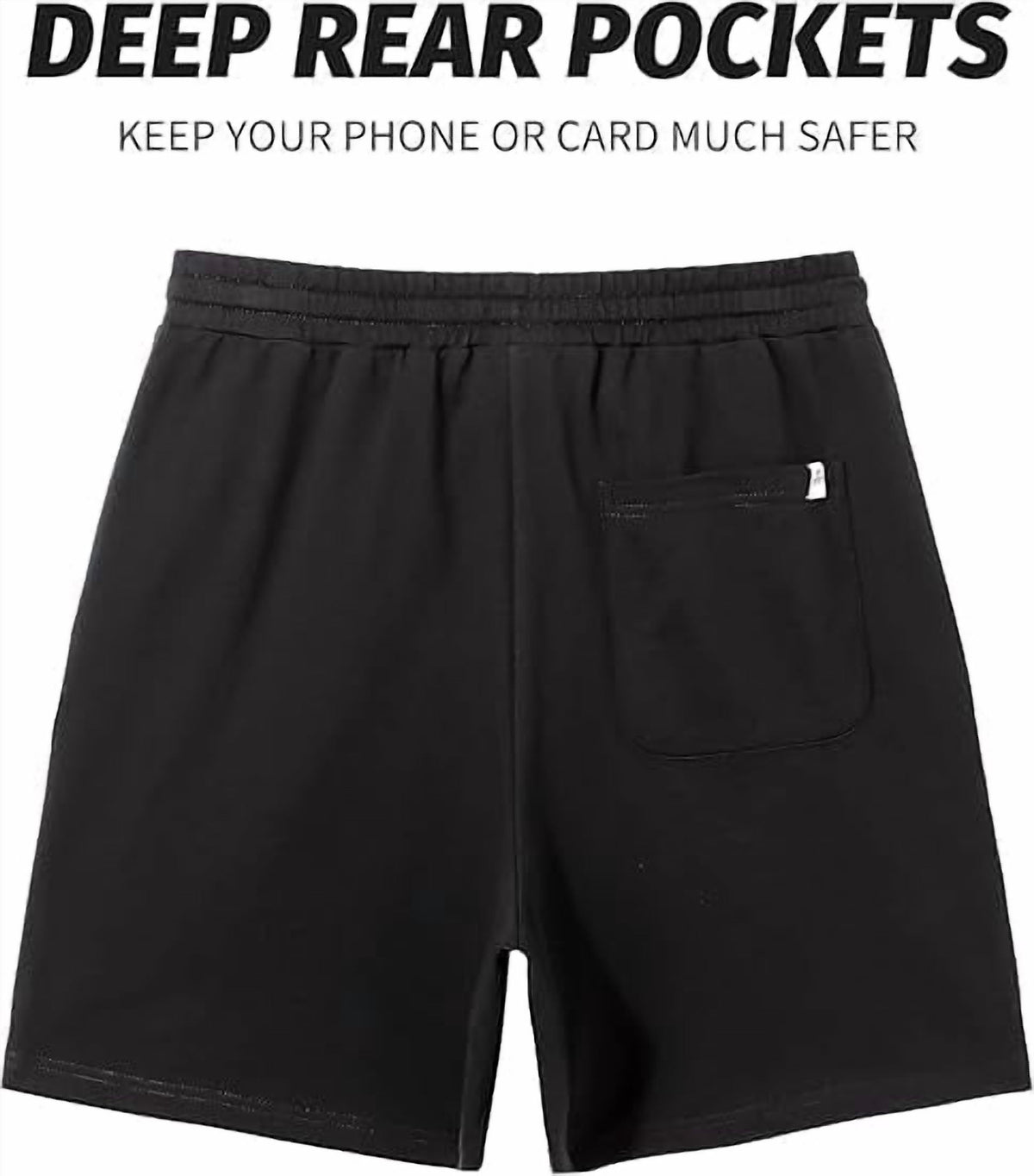 Pioneer Camp Sweat Shorts for Men 5 Inch Inseam Shorts Athletic Gym Workout Casual Cotton Shorts for Running Pajama Lounge