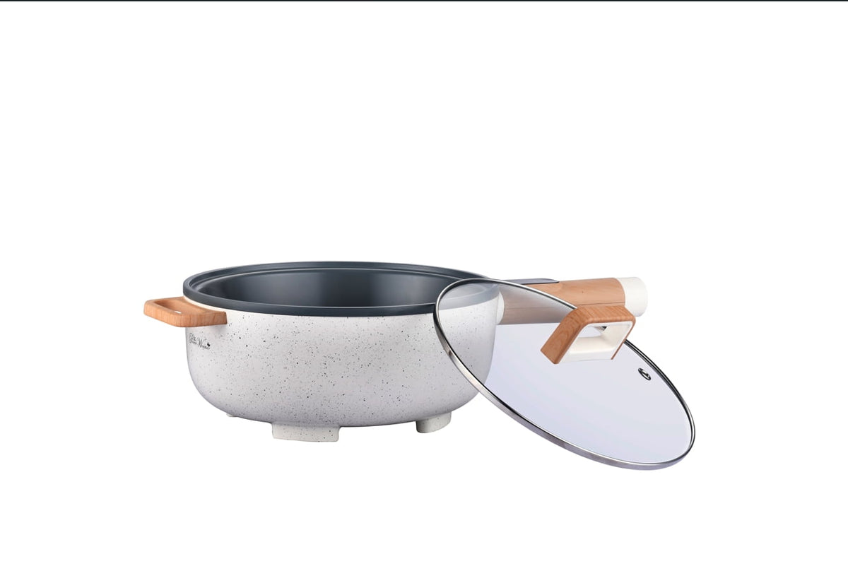 The Pioneer Woman 3.5L Electric Skillet, Linen Speckle