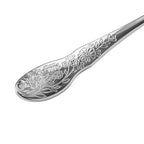 (3 pack) The Pioneer Woman Mazie 4-Piece Serve Utensils Set, Stainless Steel, Silver