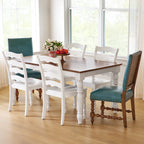 The Pioneer Woman Harper Faux Leather Dining Chairs, Turquoise, Set of 2