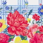 (3 pack) The Pioneer Woman Bouquet Plaid Kitchen Comfort Floor Mat, Multicolor, 20"W x 30"L