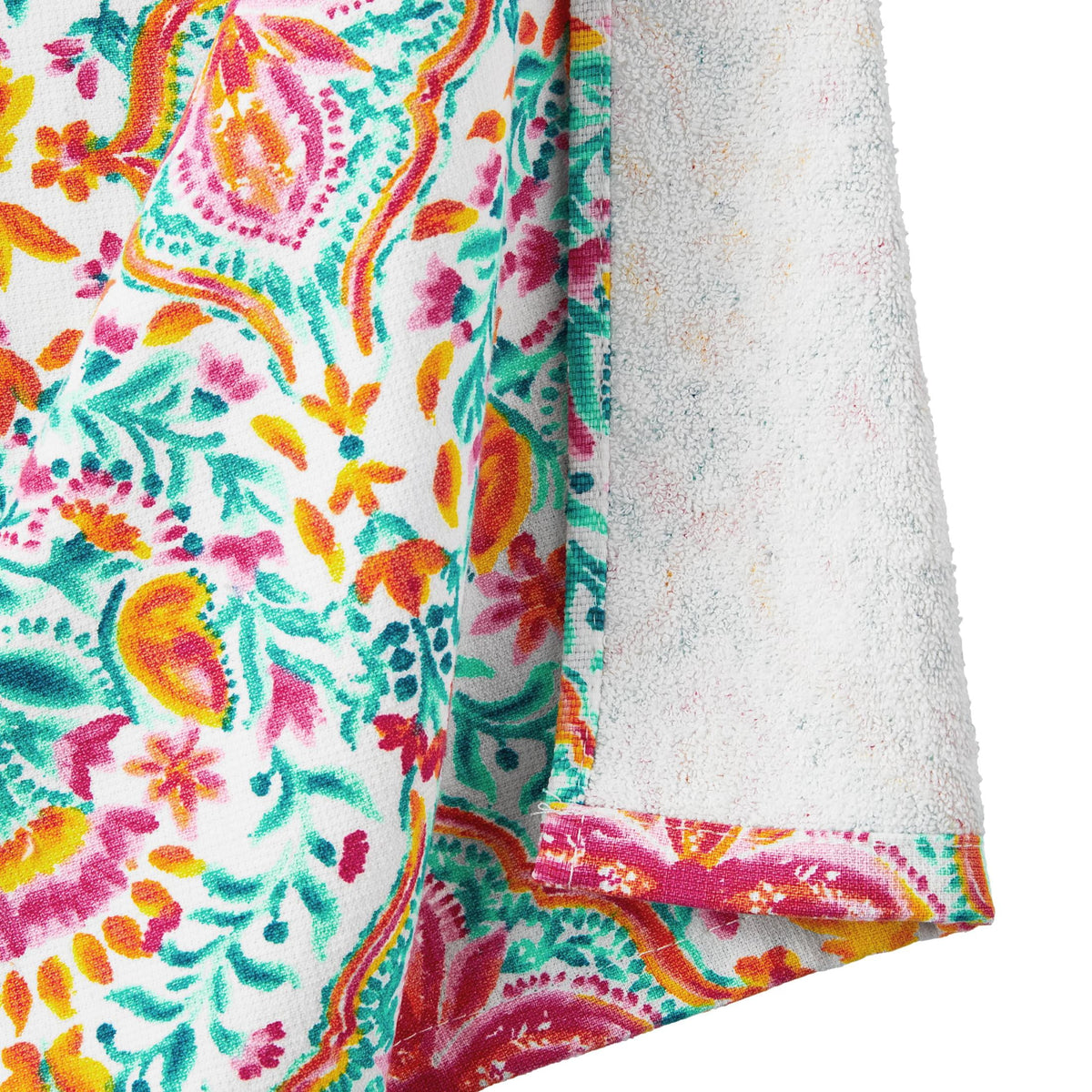 (4 pack) The Pioneer Woman Folk Geo Kitchen Towel Set, Multicolor, 16"W x 28"L, 2 Piece