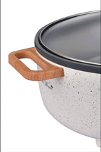 The Pioneer Woman 3.5L Electric Skillet, Linen Speckle