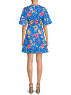 The Pioneer Woman Scoop Neck Bell Sleeve Dress, Women’s